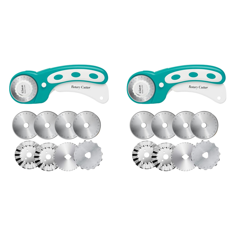 Rotary Cutter For Fabric 45Mm - 【TYLKO DZIŚ!】2 szt. Noży do cięcia