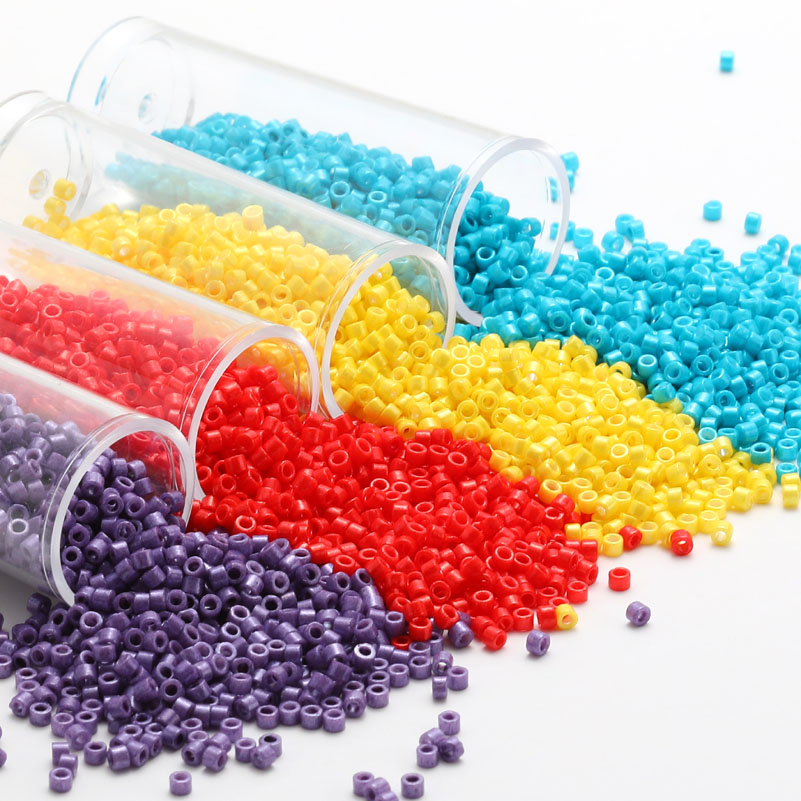 Glass Seed Beads 2Mm Jewelry Making - Japońskie koraliki MKU Da 10g/20g/30g błyszczące