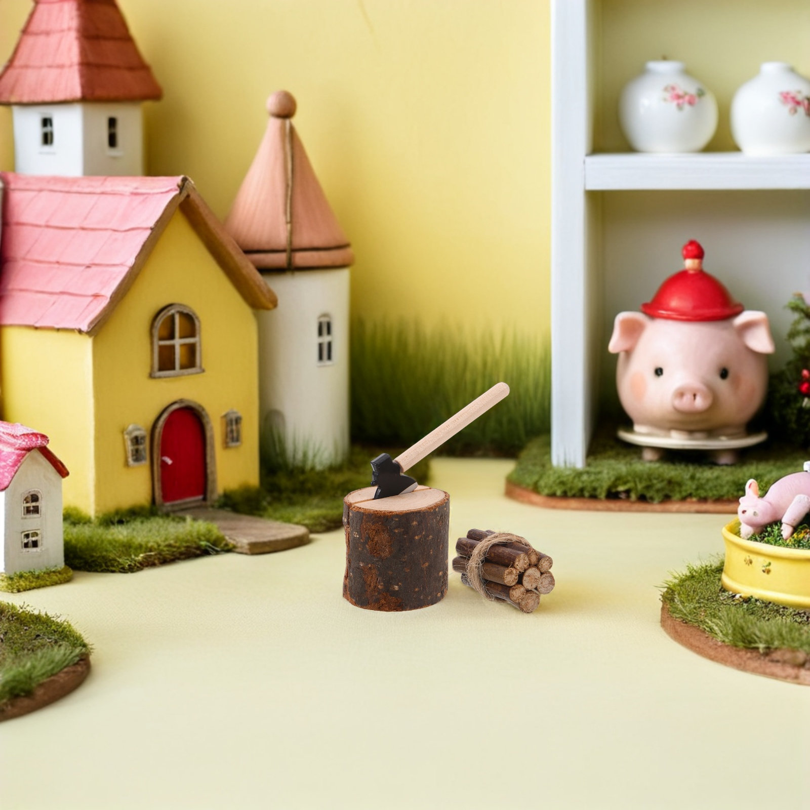 Craft Tools - Miniaturowy zestaw drewna do palenia z