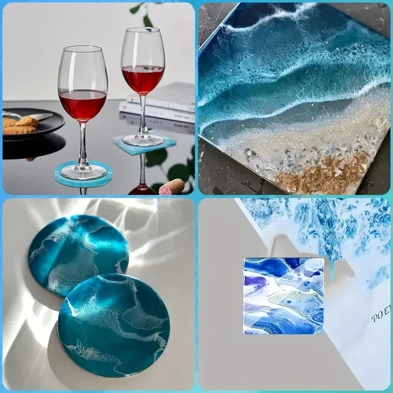 5 sztuk/zestaw Formy silikonow – Silicone Epoxy Resin Molds Set recenzja i cena