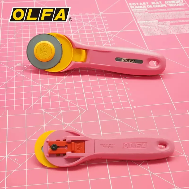 Obrotowa ostrze tnące różowa O – Rotary Cutter For Fabric 45Mm recenzja i cena