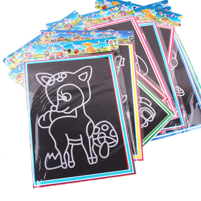 10 arkuszy papieru do zdrapywa – Painting Supplies recenzja i cena