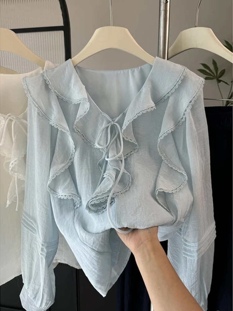 Francuska bluzka z dekoltem w  – Embroidery recenzja i cena