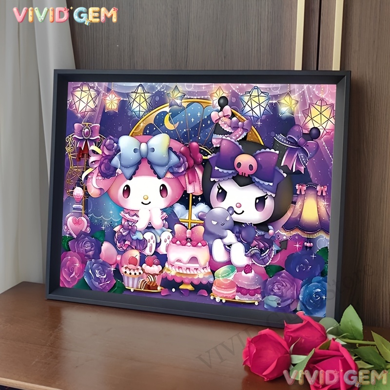 VIVID GEM 5D Zestaw do Malowan – 5D Diamond Painting Kit Full Drill recenzja i cena